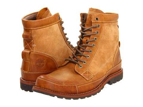 Timberland - Earthkeepers Rugged Original Leather 6 Boot Burnished Wheat TBs76 - Mens